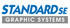 A logo of the standard graphic systems company.